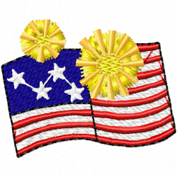 Flags Embroidery Design 4 Flags Embroidery Design 4